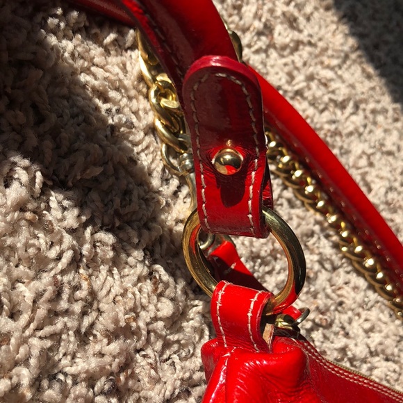 Italian Vintage 1964 Red Leather Handbag - Picture 3 of 16